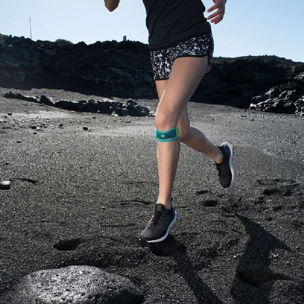 Бандаж на колено Bauerfeind Sports Knee Strap пателлярный фиксирующий Бандаж на колено Bauerfeind Sports Knee Strap пателлярный фиксирующий
