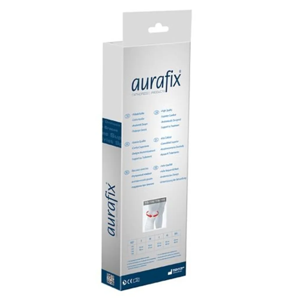 Наколінник Aurafix (Аурафікс) 119 с силіконовим кільцем, для стабілізації коліна під час руху Наколінник Aurafix (Аурафікс) 119 с силіконовим кільцем, для стабілізації коліна під час руху