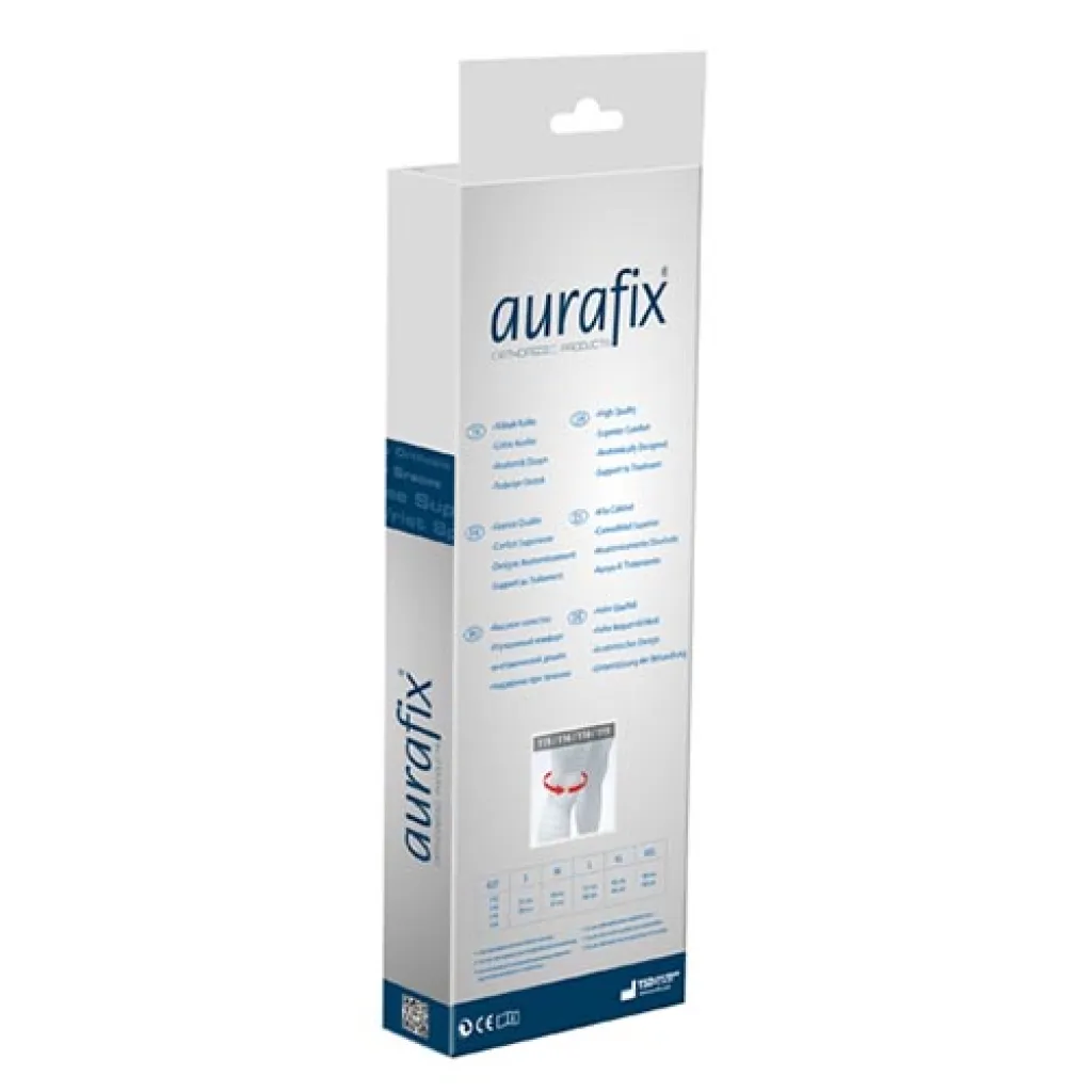 Эластичный наколенник Aurafix (Аурафикс) 118 с 4 ребрами жесткости Эластичный наколенник Aurafix (Аурафикс) 118 с 4 ребрами жесткости