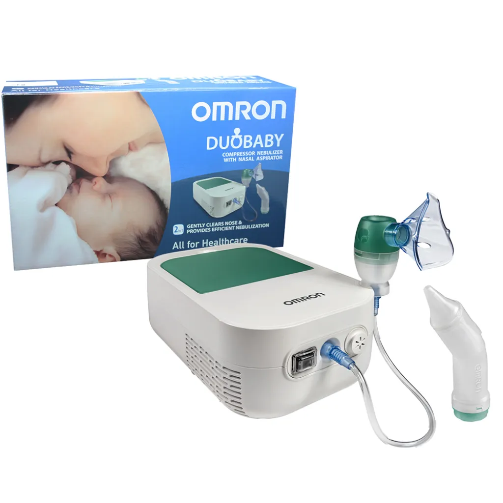 Інгалятор (небулайзер) компресорний Omron DuoBaby NE-C301-E з аспіратором Інгалятор (небулайзер) компресорний Omron DuoBaby NE-C301-E з аспіратором