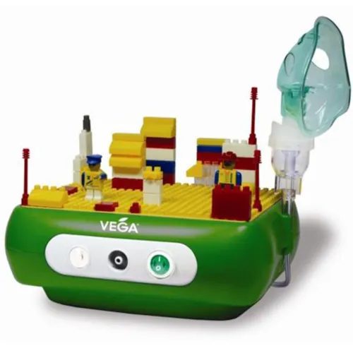 Інгалятор (небулайзер) компресорний дитячий Конструктор Vega Kids Funny Constructor CN03D - Фото№1