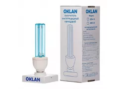 Кварцово-бактерицидна безозонова лампа OKLAN OBK-15