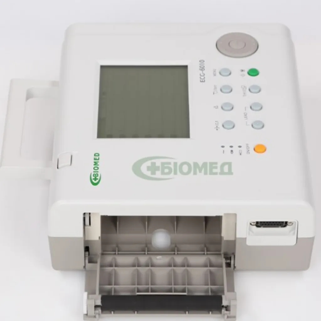 Електрокардіограф цифровий Біомед ECG-6010 6ти-канальний Електрокардіограф цифровий Біомед ECG-6010 6ти-канальний