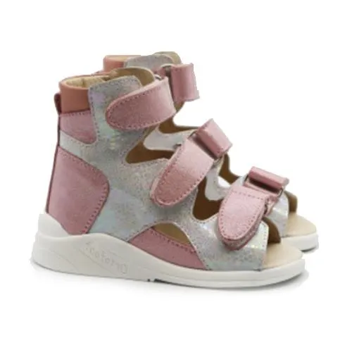 Лечебные ортопедические босоножки Ortofoot 121 Active S Rose Silver - Фото№1 Лечебные ортопедические босоножки Ortofoot 121 Active S Rose Silver - Фото№1