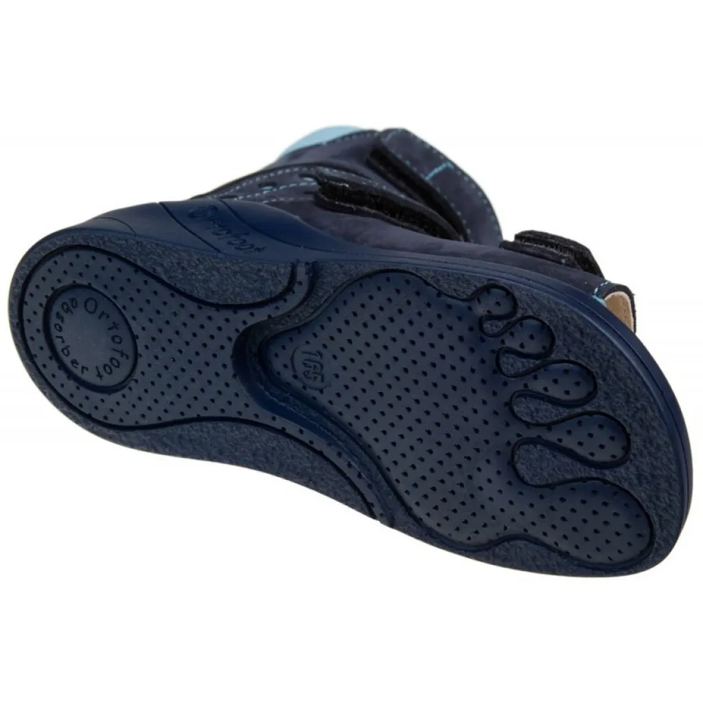 Лечебные ортопедические босоножки Ortofoot 121 Active L синий нубук Лечебные ортопедические босоножки Ortofoot 121 Active L синий нубук