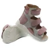Лечебные ортопедические босоножки Ortofoot 121 Active S Rose Silver - Фото№4
