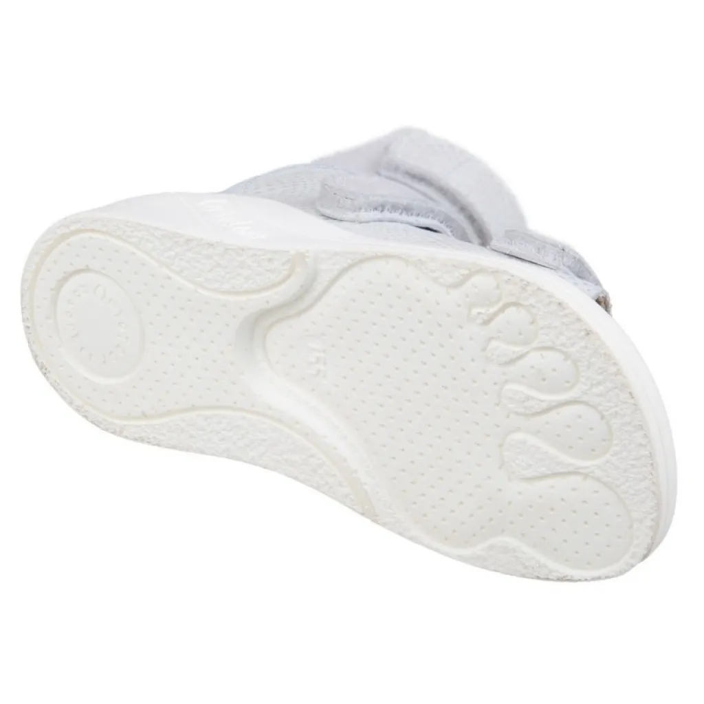 Лечебные ортопедические босоножки Ortofoot 121 Active L серебристые