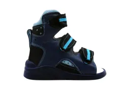 Ортопедичні босоніжки для хлопчиків Ortofoot 120AP Blue Ocean, синій Ортопедичні босоніжки для хлопчиків Ortofoot 120AP Blue Ocean, синій