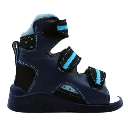 Ортопедичні босоніжки для хлопчиків Ortofoot 120AP Blue Ocean, синій - Фото№1 Ортопедичні босоніжки для хлопчиків Ortofoot 120AP Blue Ocean, синій - Фото№1