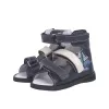 Ортопедические босоножки Ortofoot 121L-J, синий с корабликом - Фото№3