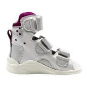 Ортопедические босоножки для девочек Ortofoot 120AP Silver R, серебристый