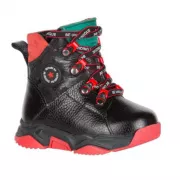 Ортопедические ботинки зимние Tutubi (Тутуби) 933-01 для детей черные