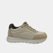 Анатомические женские кроссовки Forelli 24605 Abena-G, бежевый