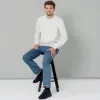 Анатомические мужские ботинки Forelli 46502 Cosmo-G нубук, синий  - Фото№12