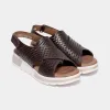 Анатомические босоножки женские Forelli 13803 Ember-G, коричневый - Фото№4