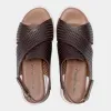 Анатомические босоножки женские Forelli 13803 Ember-G, коричневый - Фото№6