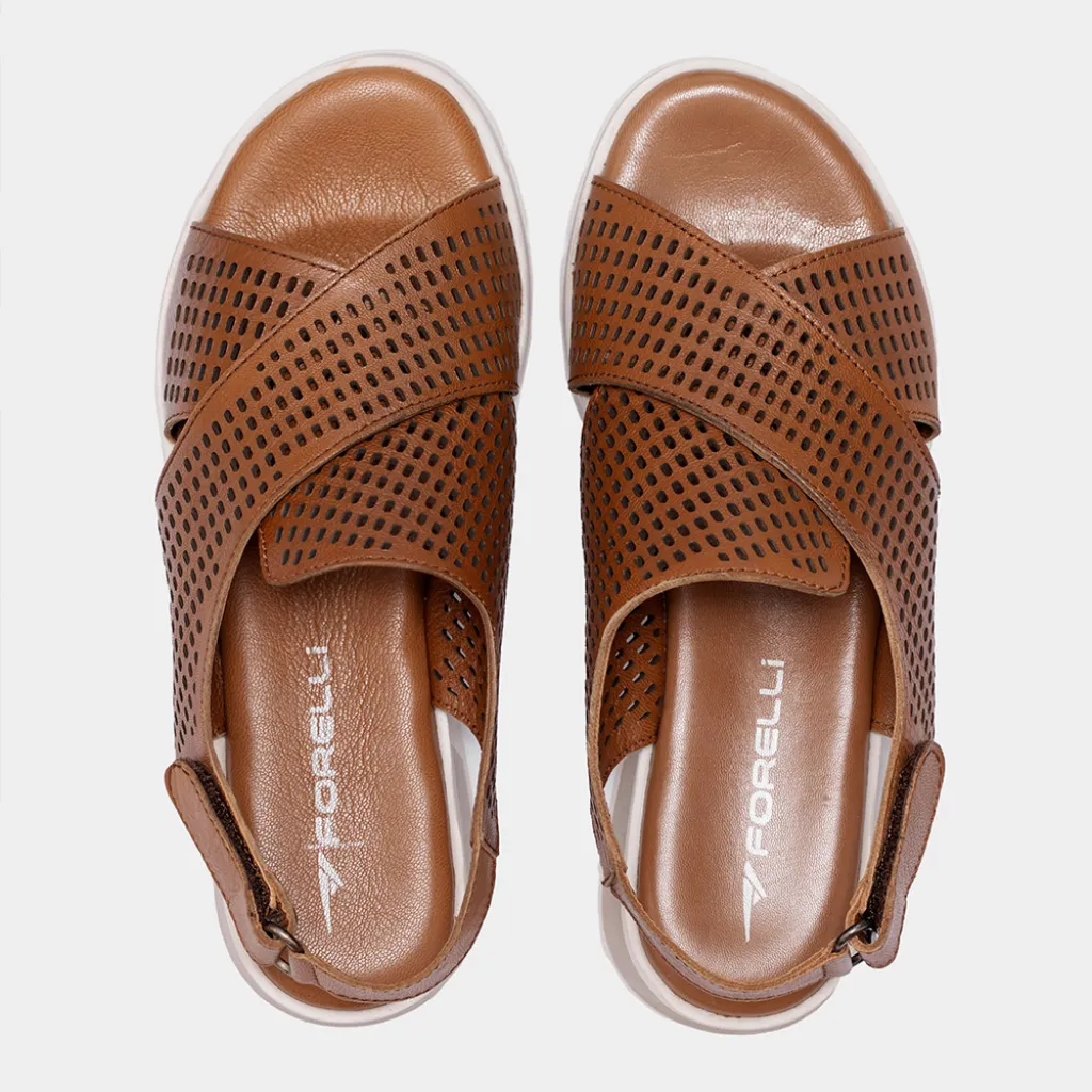 Анатомические босоножки женские Forelli 13803 Ember-G, светло-коричневый Анатомические босоножки женские Forelli 13803 Ember-G, светло-коричневый
