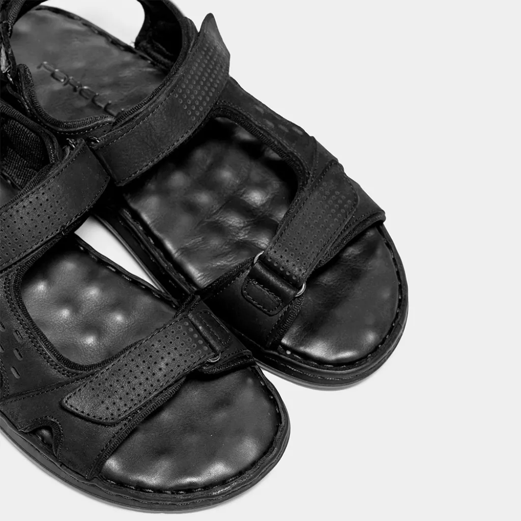 Анатомические мужские босоножки Forelli Bruce-G 40526, черный Анатомические мужские босоножки Forelli Bruce-G 40526, черный