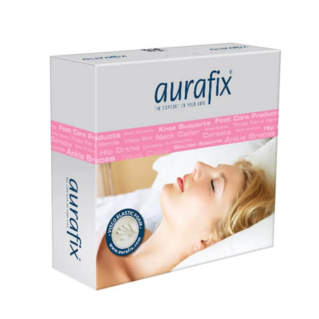 Ортопедична подушка Aurafix (Аурафікс) 864 для сну середня (60х40х10/8 см) Ортопедична подушка Aurafix (Аурафікс) 864 для сну середня (60х40х10/8 см)