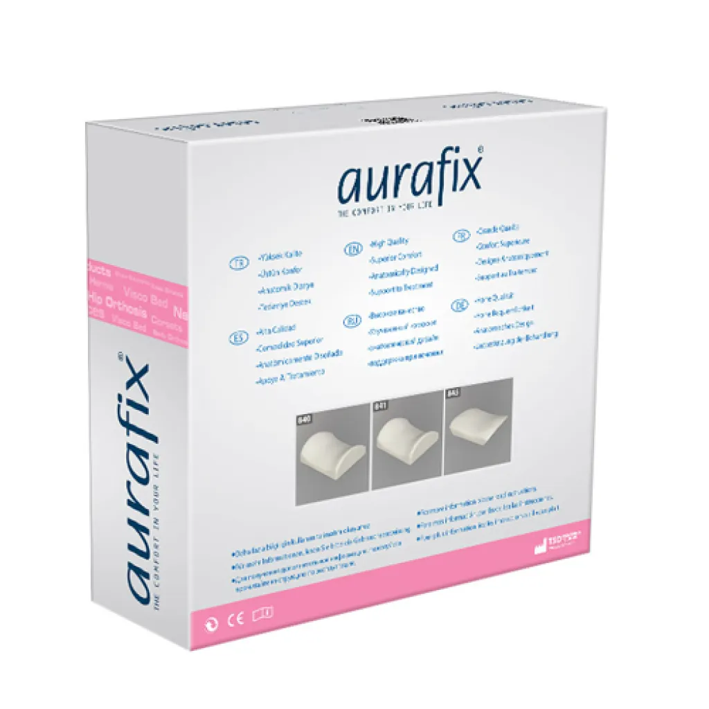 Ортопедична подушка під поперек Aurafix (Аурафікс) 840 з ефектом пам'яті Ортопедична подушка під поперек Aurafix (Аурафікс) 840 з ефектом пам'яті