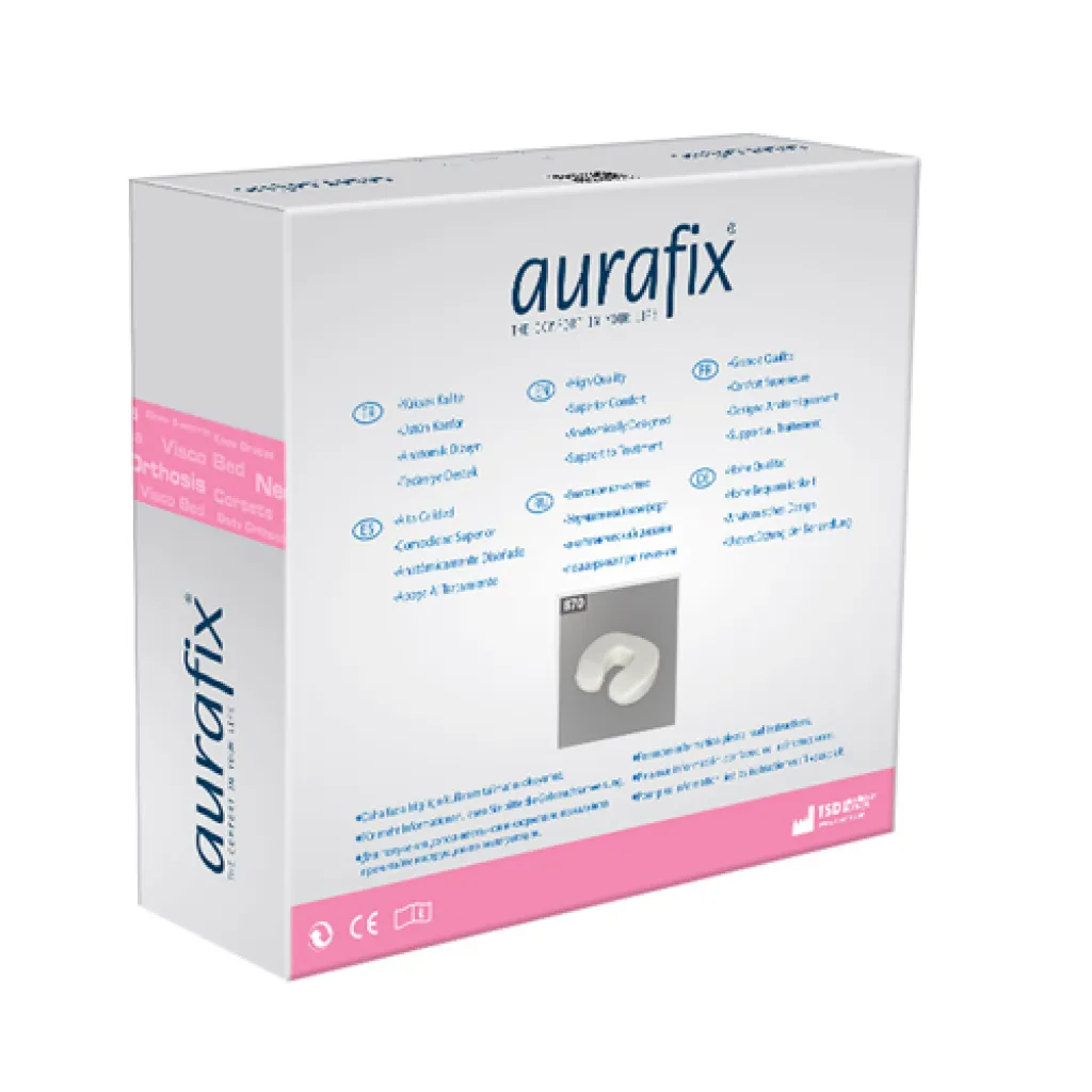 Ортопедическая подушка Aurafix (Аурафикс) 862 для сна маленькая (50х30х10/8 см)