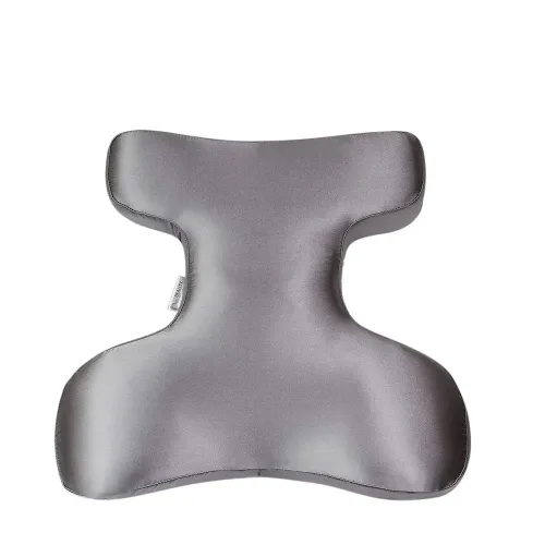 Подушка під голову FACE PILLOW шовк, графіт - Фото№1