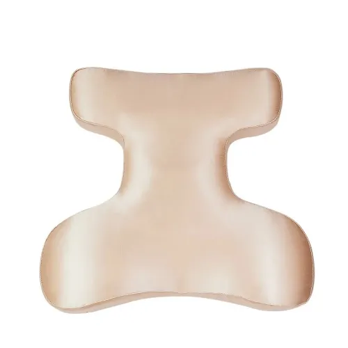 Подушка під голову FACE PILLOW шовк, бежевий - Фото№1