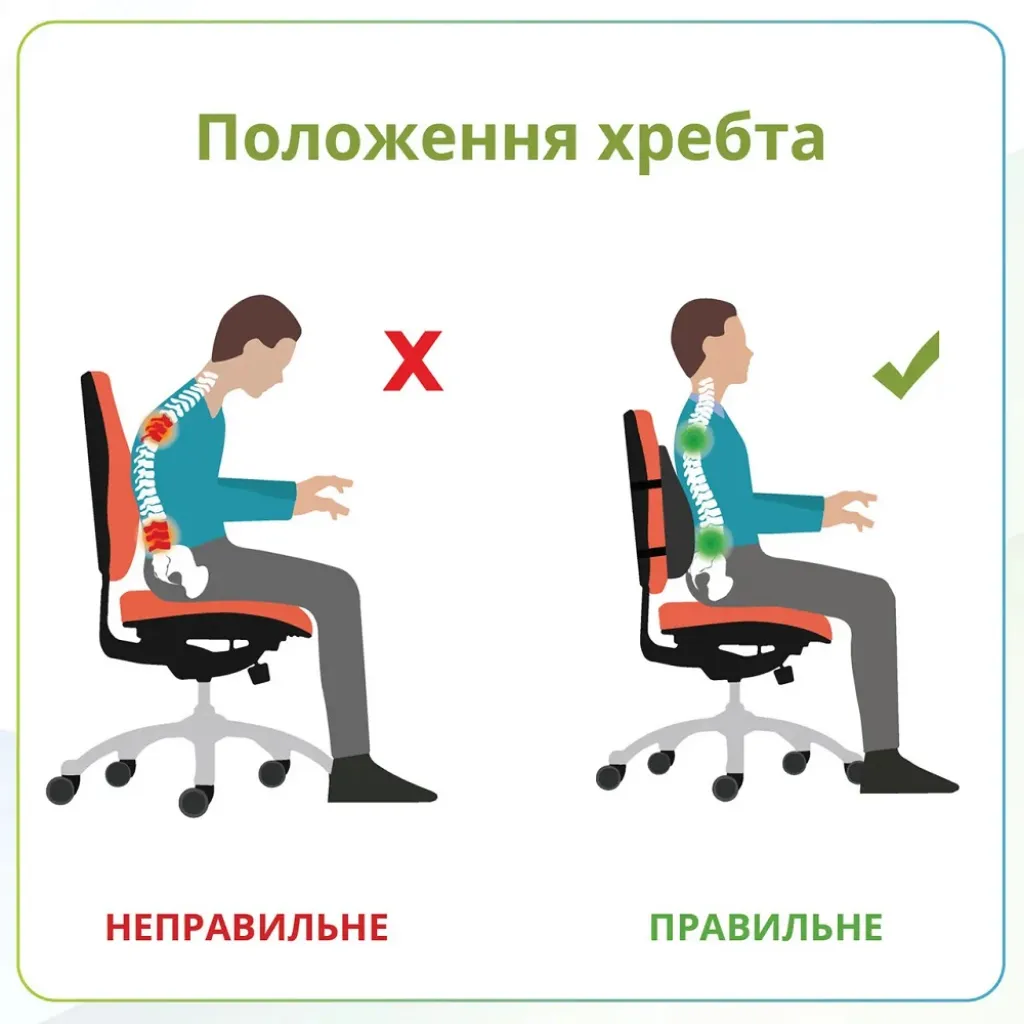 Подушка під поперек Сorrest Line MAX, чорний Подушка під поперек Сorrest Line MAX, чорний
