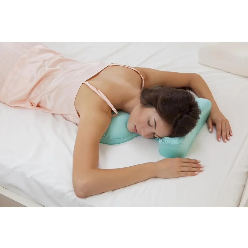 Комплект подушек BEAUTY SET для сна на животе (Face Pillow№1& Roller Pillow№2) тенсел, бежевый Комплект подушек BEAUTY SET для сна на животе (Face Pillow№1& Roller Pillow№2) тенсел, бежевый