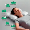 Ортопедическая подушка под голову OrtoMed ОРО-112 Wilm Comfort Beauty с эффектом памяти - Фото№5