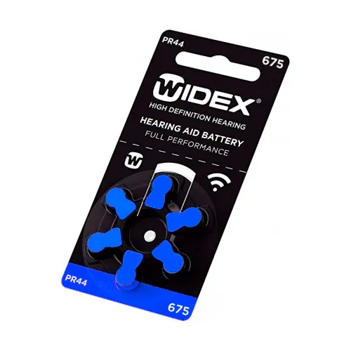Батарейка для слухового аппарата Widex 675 AUX - Фото№1 Батарейка для слухового аппарата Widex 675 AUX - Фото№1