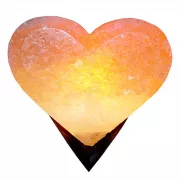 Лампа соляная Сердце цветное 4-5 кг
