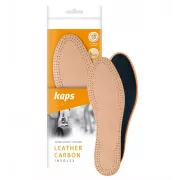 Кожаные стельки для обуви Kaps Leather Carbon
