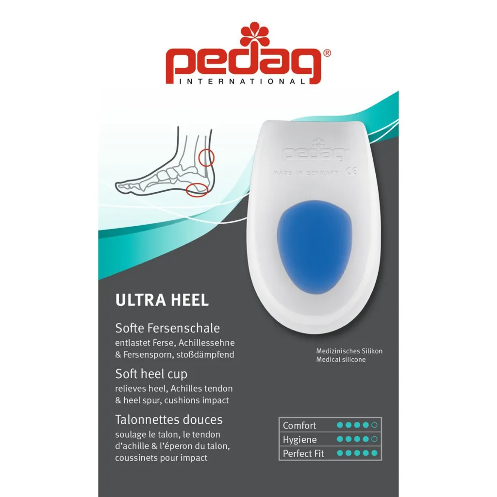 Підп'ятник із силіконовою вставкою Pedag 174 ULTRA HEEL Підп'ятник із силіконовою вставкою Pedag 174 ULTRA HEEL
