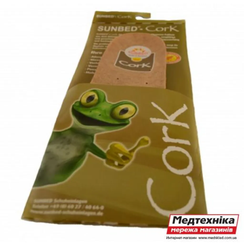 Устілки ортопедичні Spannrit Sunbed Cork 550 коркова Устілки ортопедичні Spannrit Sunbed Cork 550 коркова