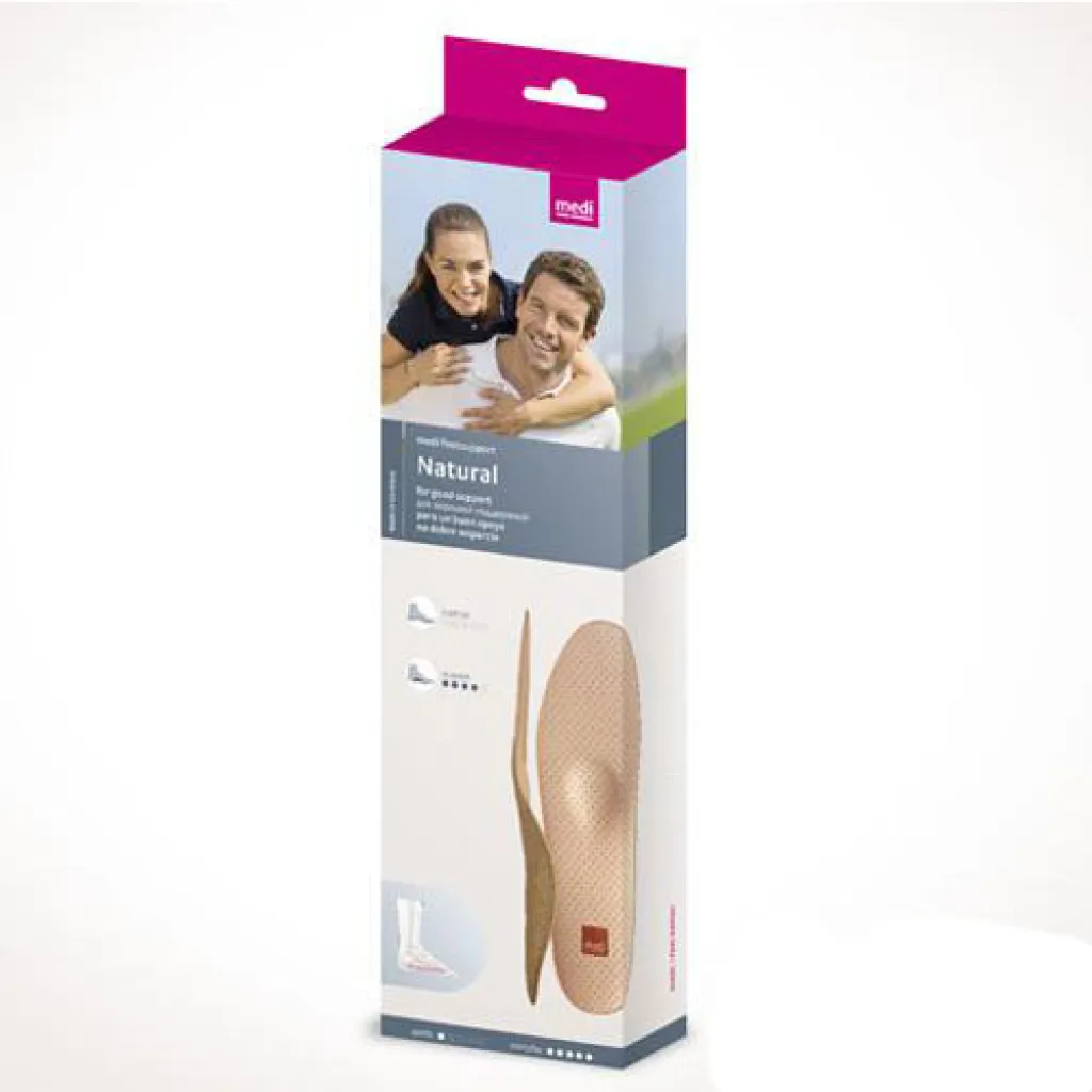 Ортопедичні устілки Medi footsupport Natural Pro перфоровані Ортопедичні устілки Medi footsupport Natural Pro перфоровані