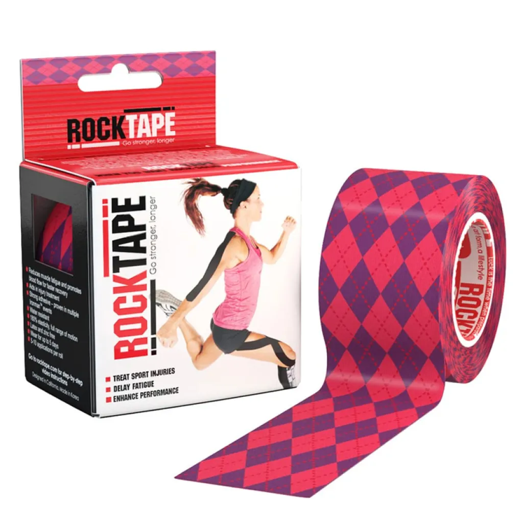 Кинезиотейп RockTape Design, 5м*5см, разные расцветки с рисунками Кинезиотейп RockTape Design, 5м*5см, разные расцветки с рисунками