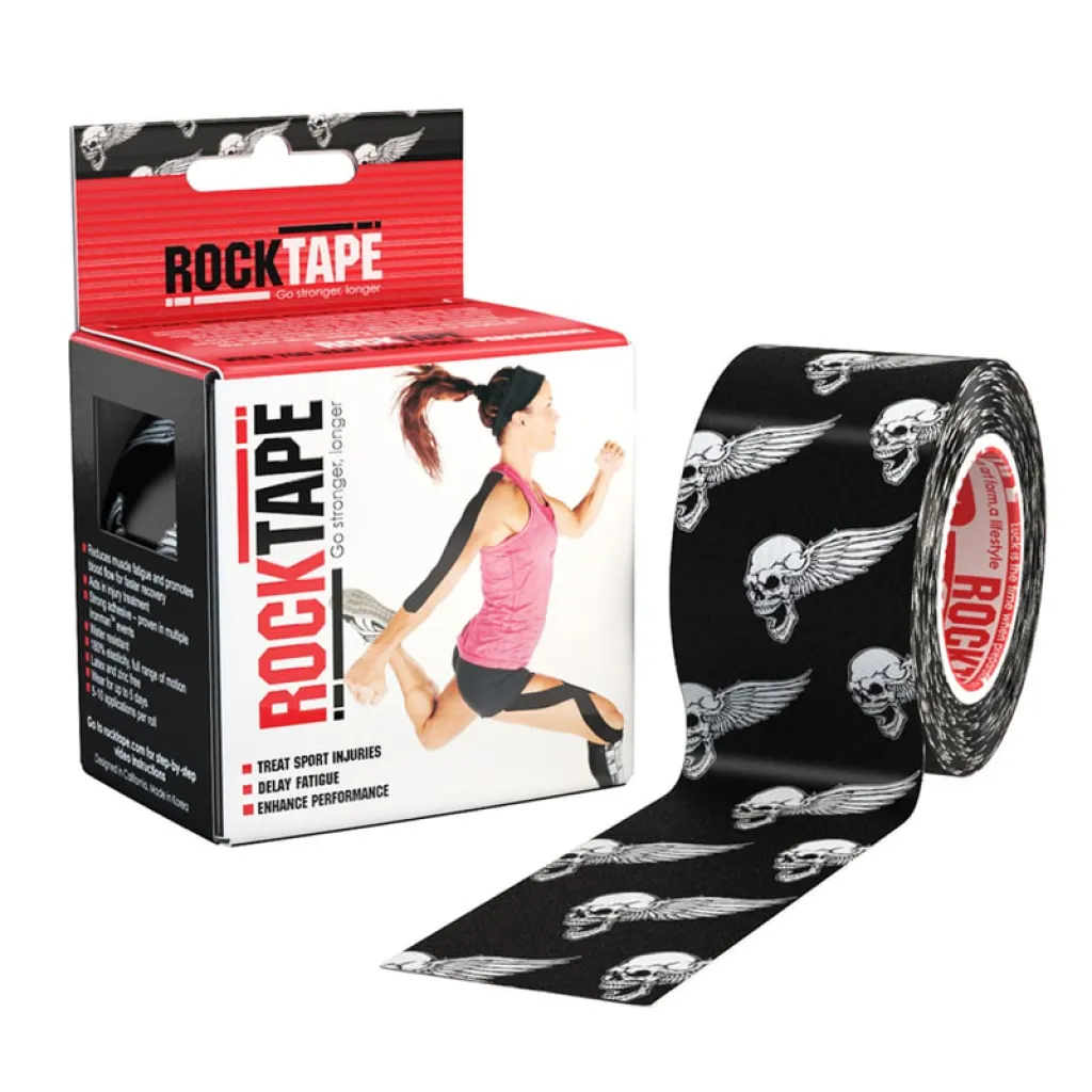 Кинезиотейп RockTape Design, 5м*5см, разные расцветки с рисунками Кинезиотейп RockTape Design, 5м*5см, разные расцветки с рисунками
