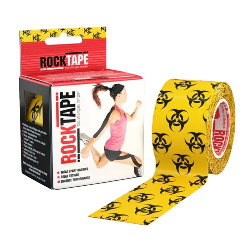 Кинезиотейп RockTape Design, 5м*5см, разные расцветки с рисунками - Фото№1 Кинезиотейп RockTape Design, 5м*5см, разные расцветки с рисунками - Фото№1
