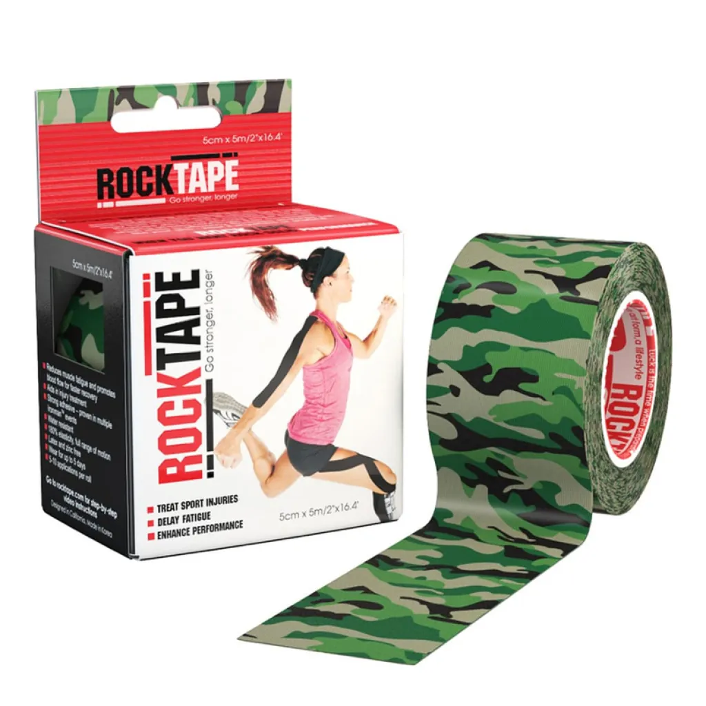 Кинезиотейп RockTape Design, 5м*5см, разные расцветки с рисунками Кинезиотейп RockTape Design, 5м*5см, разные расцветки с рисунками