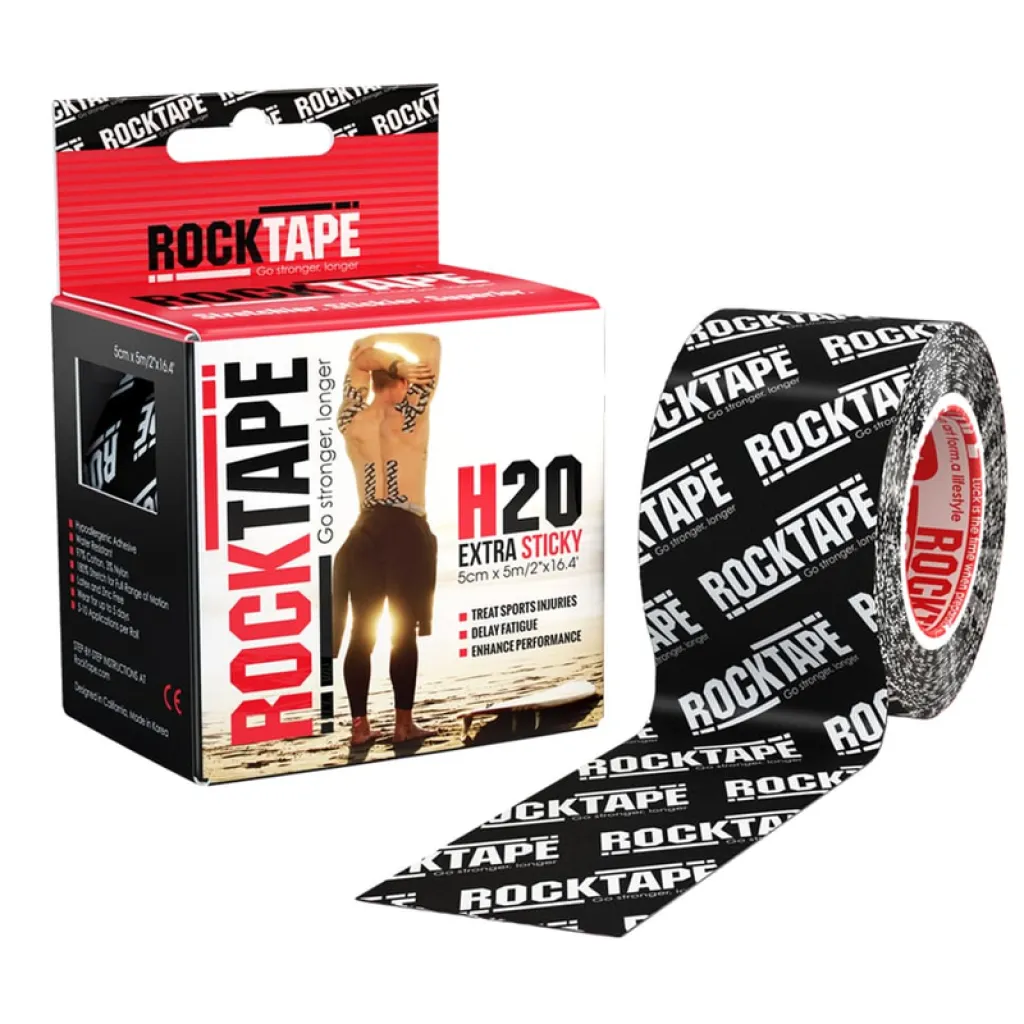 Кинезиотейп RockTape H20, 5м*5см, разные цвета Кинезиотейп RockTape H20, 5м*5см, разные цвета