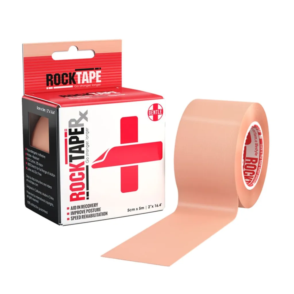 Кинезиотейп RockTape RX для нежной кожи, 5м*5см, разные цвета Кинезиотейп RockTape RX для нежной кожи, 5м*5см, разные цвета