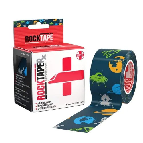 Кинезиотейп RockTape RX для нежной кожи, 5м*5см, разные цвета - Фото№1 Кинезиотейп RockTape RX для нежной кожи, 5м*5см, разные цвета - Фото№1