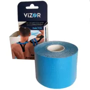 Кинезиотейп Vizor (Визор) 7119, 5м*5см, синий
