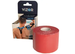 Кінезіотейп Vizor (Візор) 7119, 5м*5см, червоний Кінезіотейп Vizor (Візор) 7119, 5м*5см, червоний
