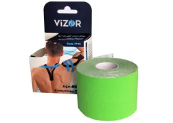 Кінезіотейп Vizor (Візор) 7119, 5м*5см, зелений Кінезіотейп Vizor (Візор) 7119, 5м*5см, зелений