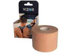 Кінезіотейп Vizor (Візор) 7119, 5м*5см, бежевий Кінезіотейп Vizor (Візор) 7119, 5м*5см, бежевий
