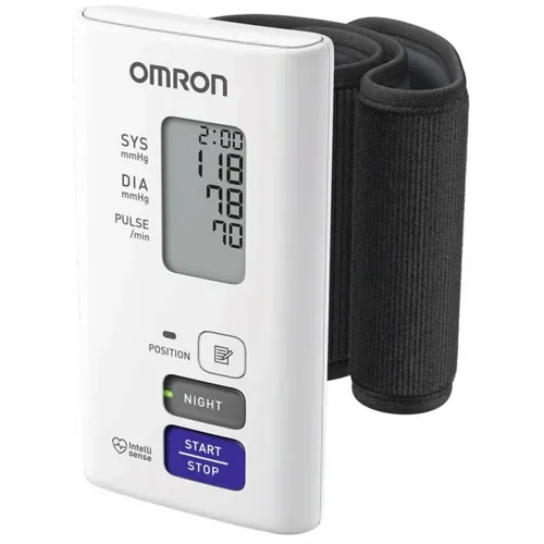 Автоматический тонометр Omron Nightview (НЕМ-9601T-E3) на запястье - Фото№1 Автоматический тонометр Omron Nightview (НЕМ-9601T-E3) на запястье - Фото№1