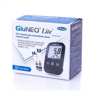 Тест-смужки для глюкометра GluNeo Lite, 50 шт Тест-смужки для глюкометра GluNeo Lite, 50 шт