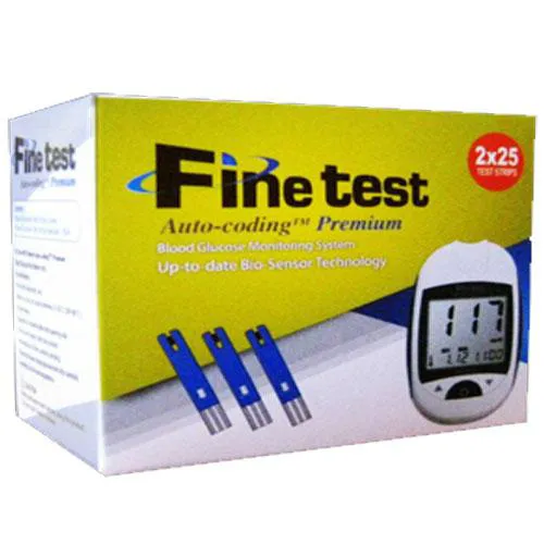 Тест-полоски Finetest Auto-coding Premium № 50 - Фото№1